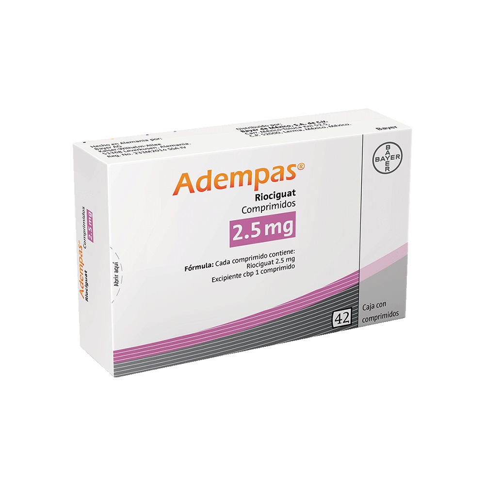 Medicamento Ademas 25 para cardiología - Aurosant