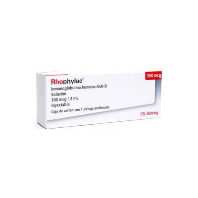 Medicamento Rhophylac de alta especialidad - Aurosant