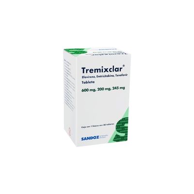 Medicamento Tremixclar para tratamiento VIH - Aurosant